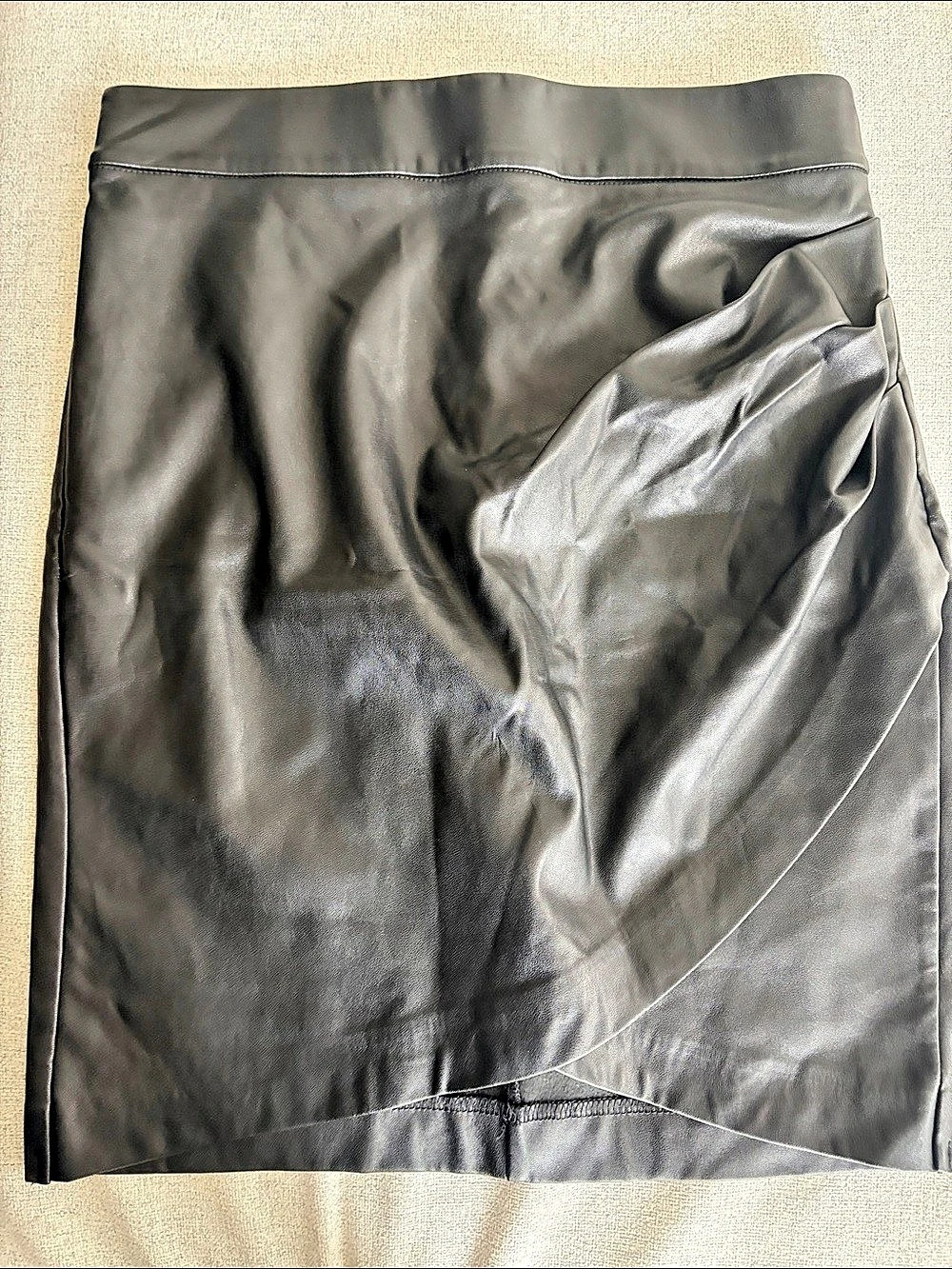 Dynamite Faux Leather Mini Skirt Size P/S Like New